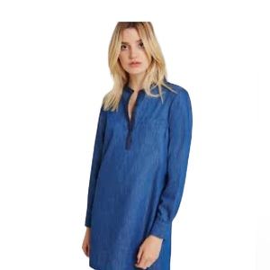 Bcbgeneration Chambray‎ Shift/Tunic Dress Sz S